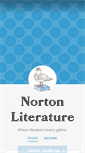 Mobile Screenshot of nortonliterature.com