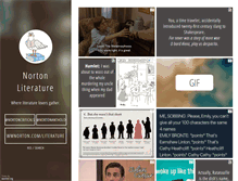 Tablet Screenshot of nortonliterature.com